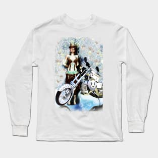 Steampunk Girl Long Sleeve T-Shirt